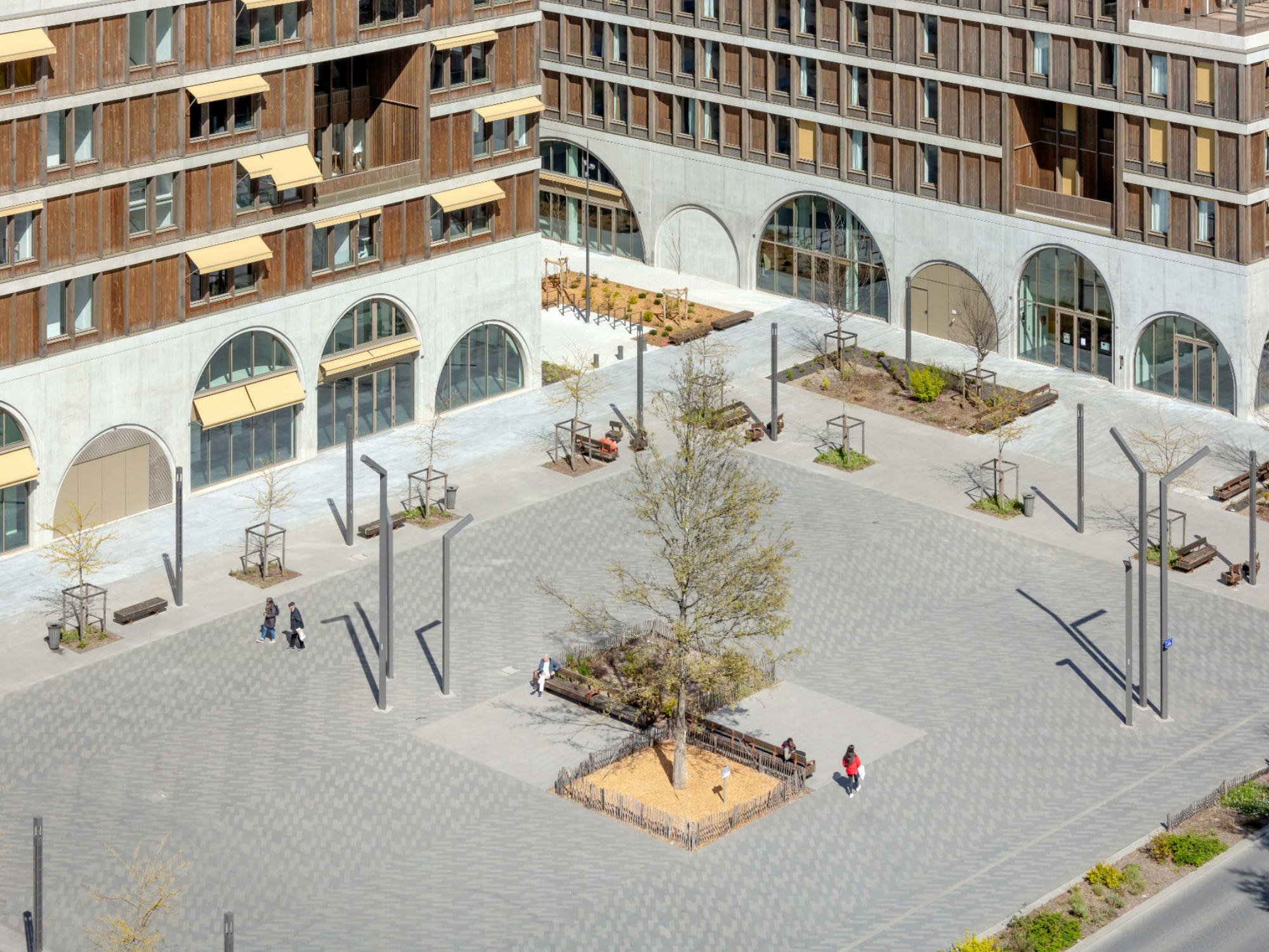 Das neue Laherrère-Zentrum in Pau entwarf das Büro CoBe Architecture & Paysage.