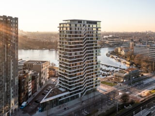 Holz-Hybrid-Hochhaus HAUT in Amsterdam