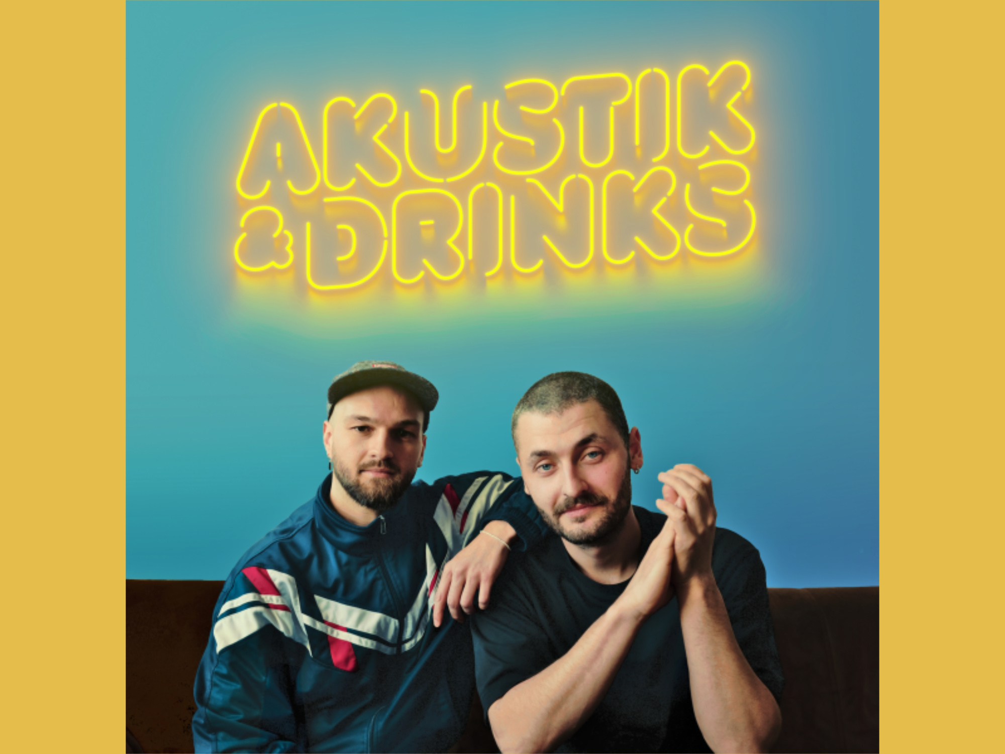 Podcastcover: Akustik und Drinks