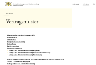 Die Richtlinie für die Beteiligung freiberuflich Tätiger (RifT) kann ergänzend zu den Regelungen des Bundes zugezogen werden. 
