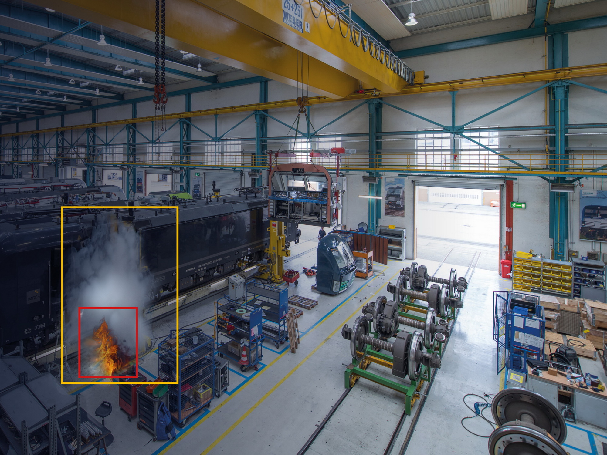 In hohen Hallen etwa kann KI-basierte Video-Branderkennung die konventionelle Brandmeldetechnik sinnvoll ergänzen.