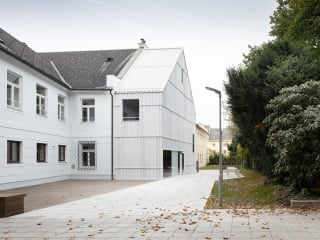 Grabner Konrad Architektinnen haben den Umbau des denkmalgeschützten Sozialcampus der Diözese Linz geplant.