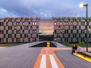 Studierendenwohnheim auf dem Campus Osijek