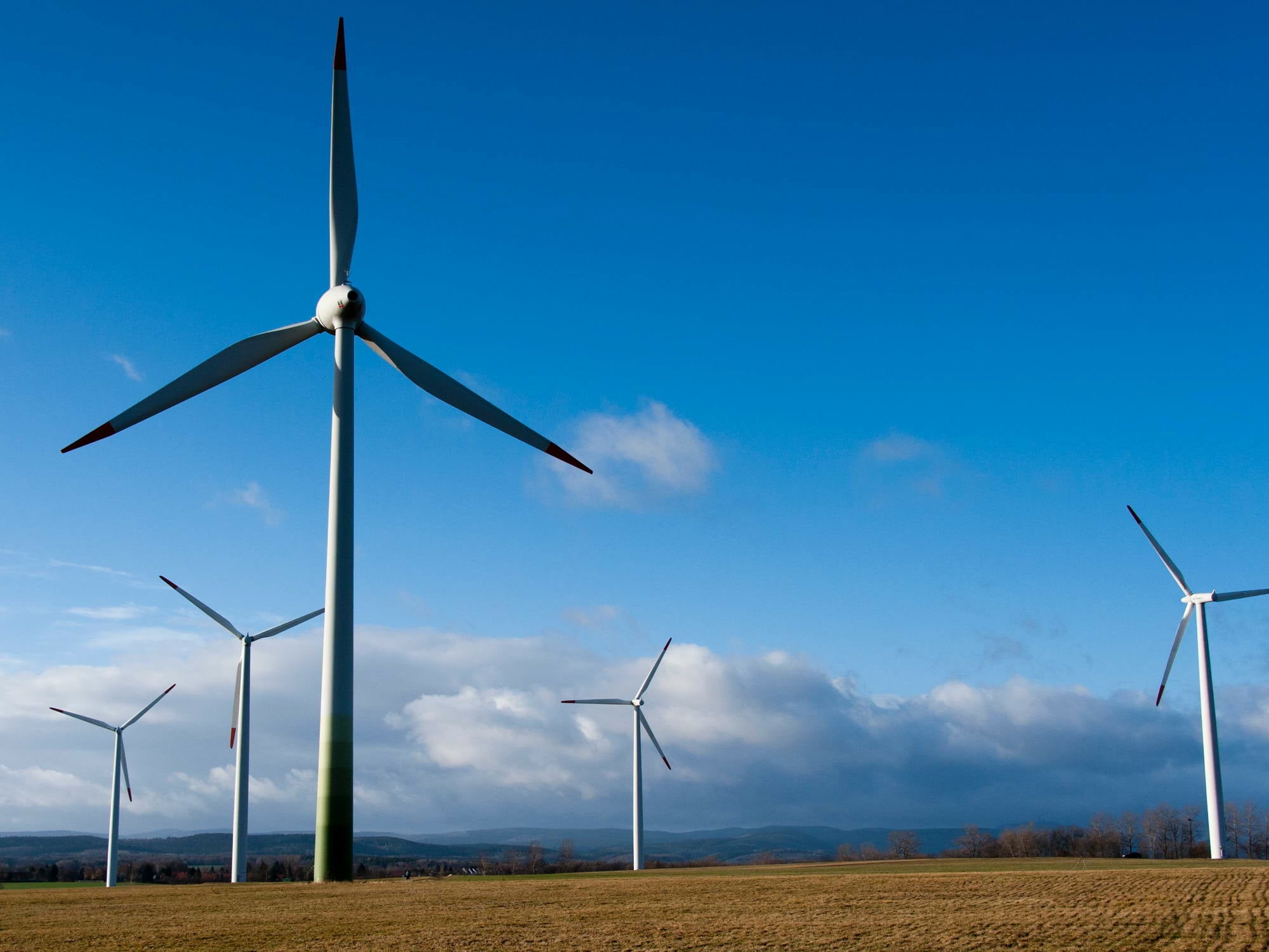 Die wichtigste Stromquelle unter den erneuerbaren Energien war 2023 die Windkraft.