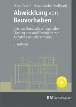 Abwicklung von Bauvorhaben