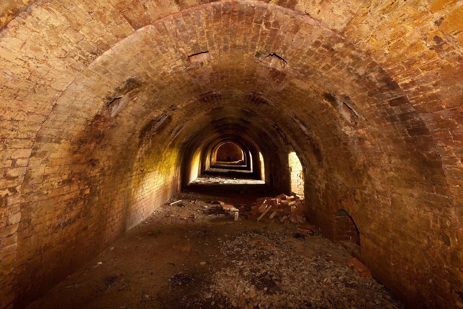 Ringofen der stillgelegten Ziegelei von Uttum