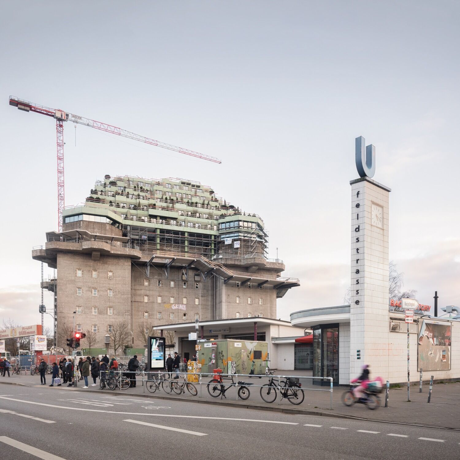 Grüner Bunker St. Pauli Stadt und Dachbegrünung Kultur/Bildung