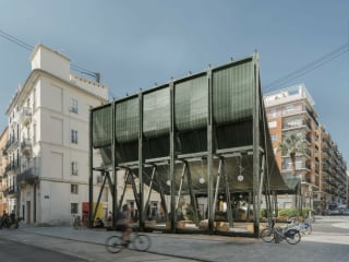 Stadtrollo in Übergröße: Für das TAC! Urban Architecture Festival in Valencia entwarf der Architekt Manuel Bouzas einen Pavillon.