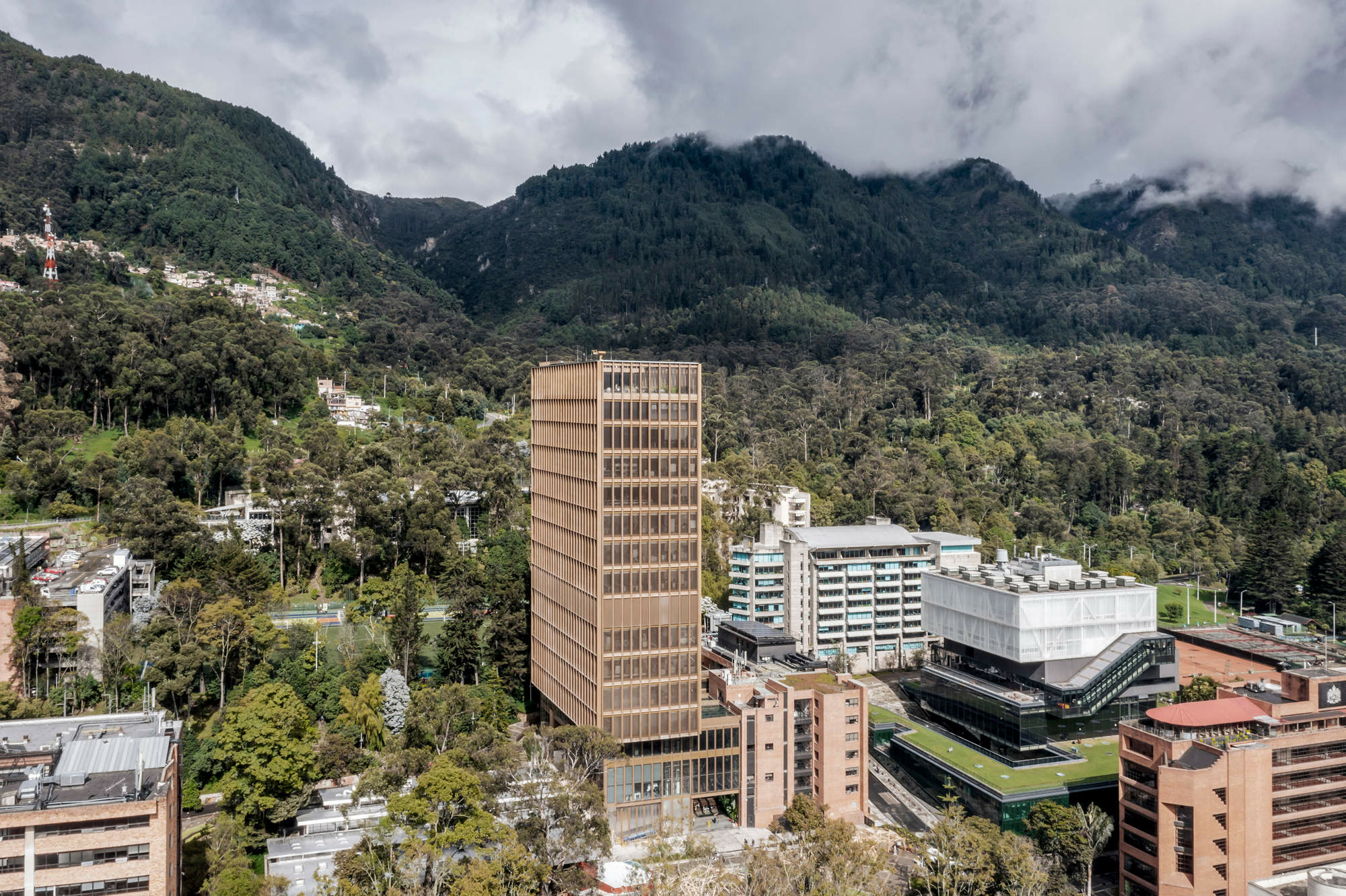Universitätsgebäude in Bogotá Treppen Kultur/Bildung