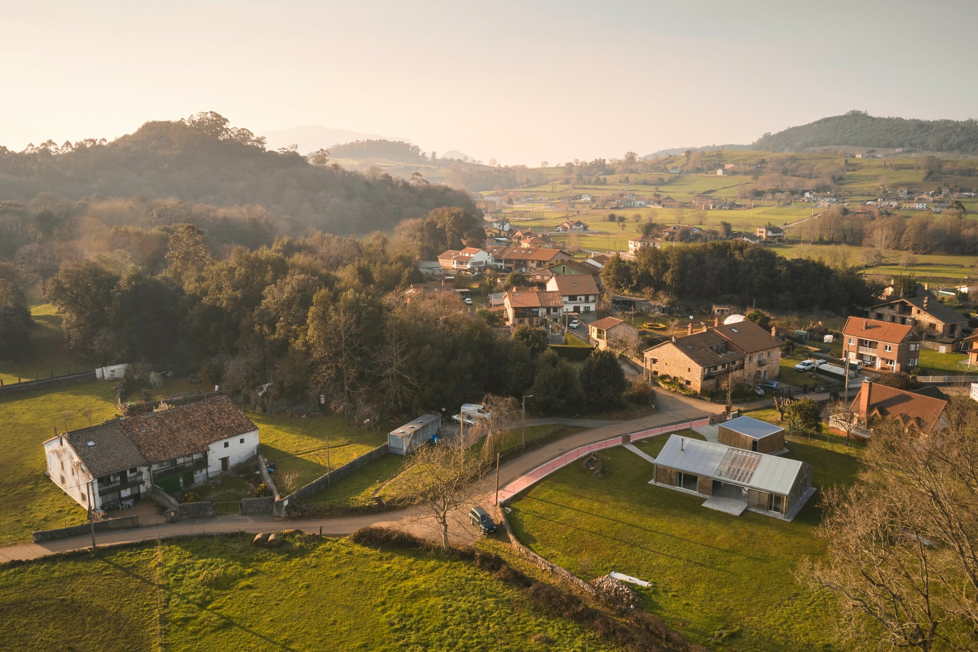 Einfamilienhaus in Navajeda Fassade Wohnen