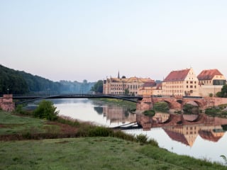 Hochwasserschutzanlage in Grimma