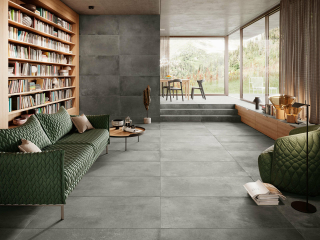 Die neue Kollektion Factory ist von Betonböden aus New Yorker und Londoner Ateliers der 1960er- und 70er-Jahre inpiriert.