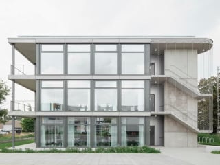 Das Bürogebäude ist so geplant, dass es künftig auch als Wohnhaus mit verschieden großen Wohnungen funktionieren kann.