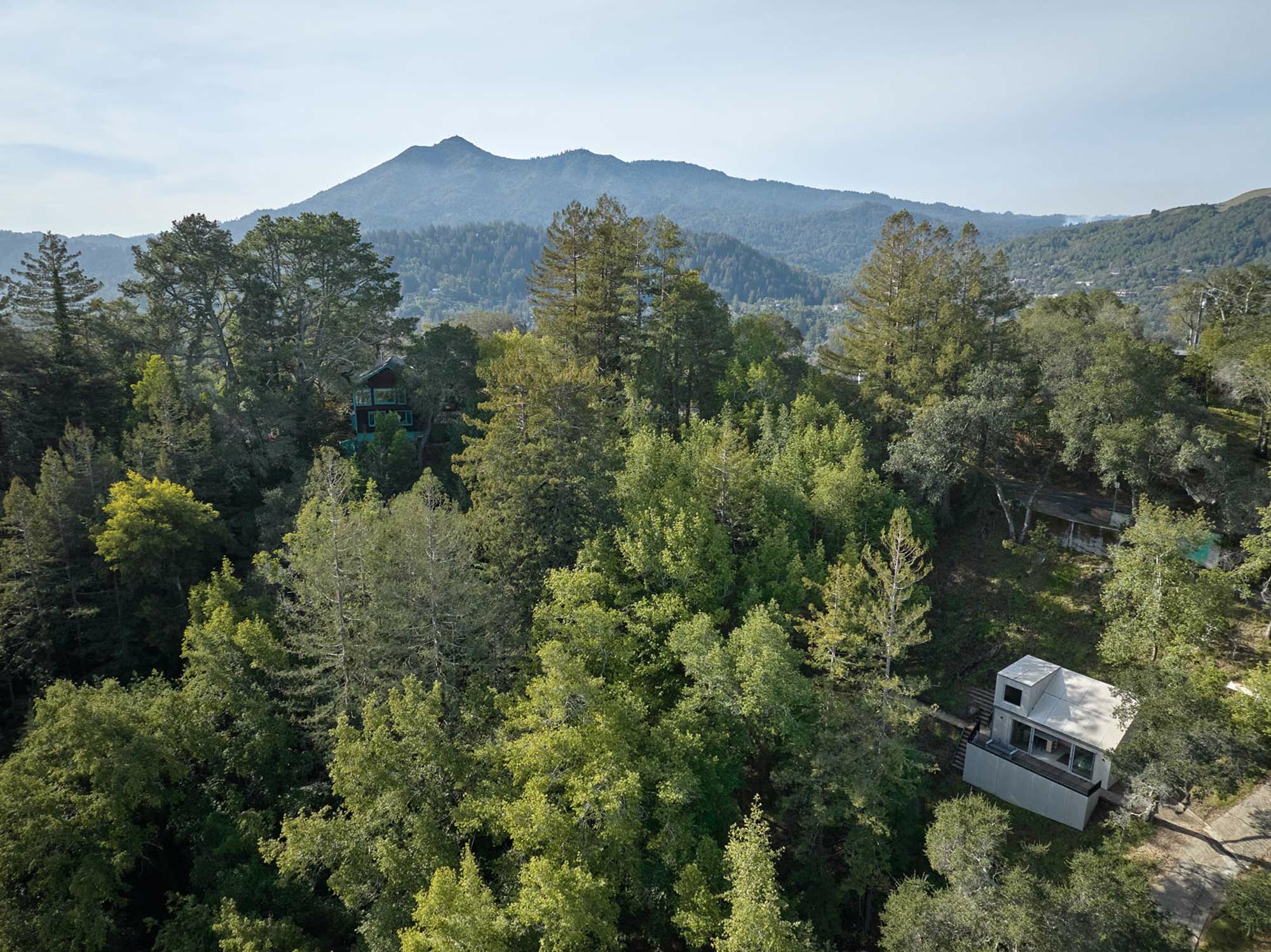 Das Gebäude liegt im kalifornischen Marin County.
