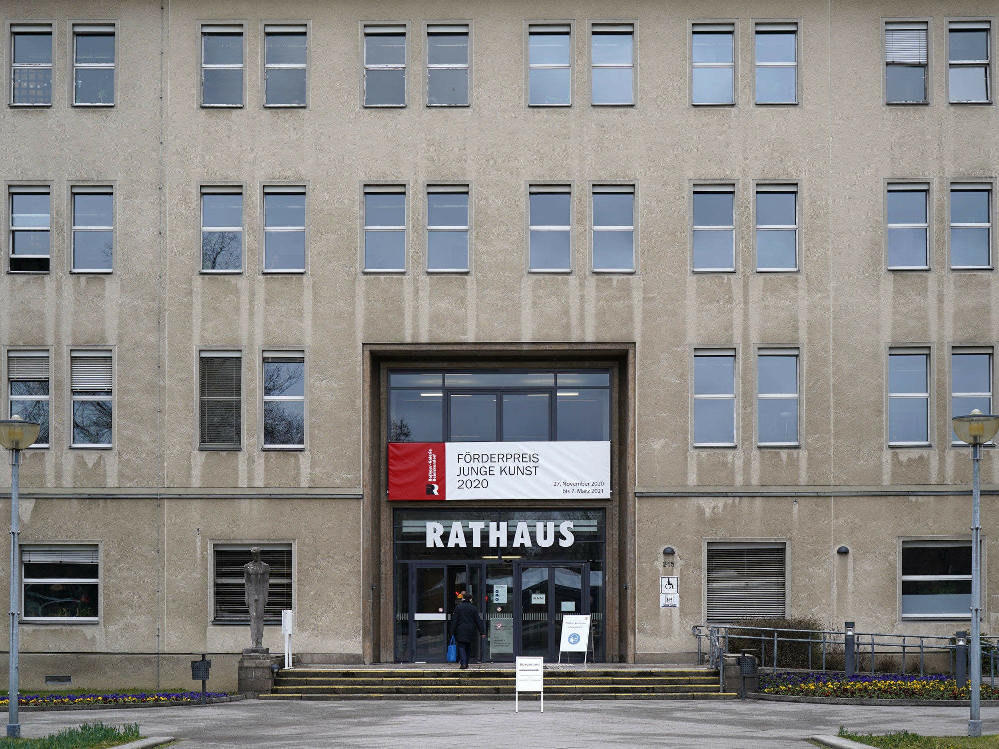 Das Rathaus Reinickendorf in Berlin