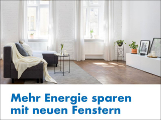 Die Studie "Mehr Energie sparen mit neuen Fenstern" belegt, dass der Fenstertausch wesentlich zur Energieeinsparung beitragen kann. 