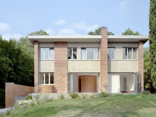 Die Architekt*innen von Atelier Delalande Tabourin (ADT) und die Materialforscherin Anna Saint-Pierre haben sich mit einem Einfamilienhaus in Versailles beschäftigt, das aus den 1950er-Jahren stammt.