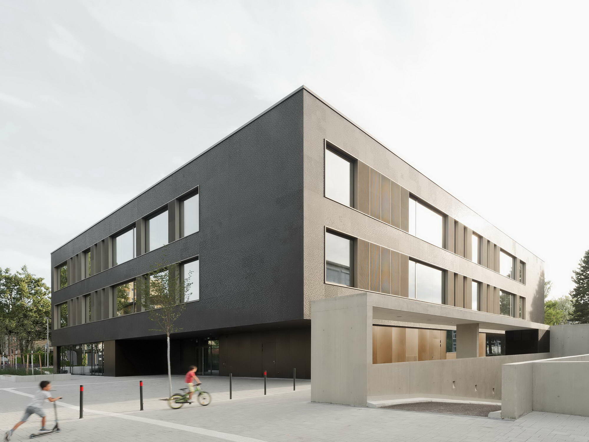 Die Maicklerschule in Fellbach ist nach einem Cluster-Konzept organisiert.
