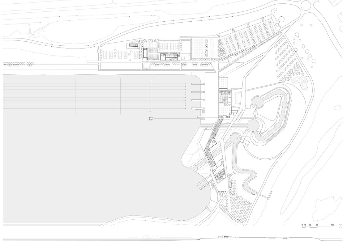 Stade Nautique de VairessurMarne bei Paris Wasserkreislauf Sport