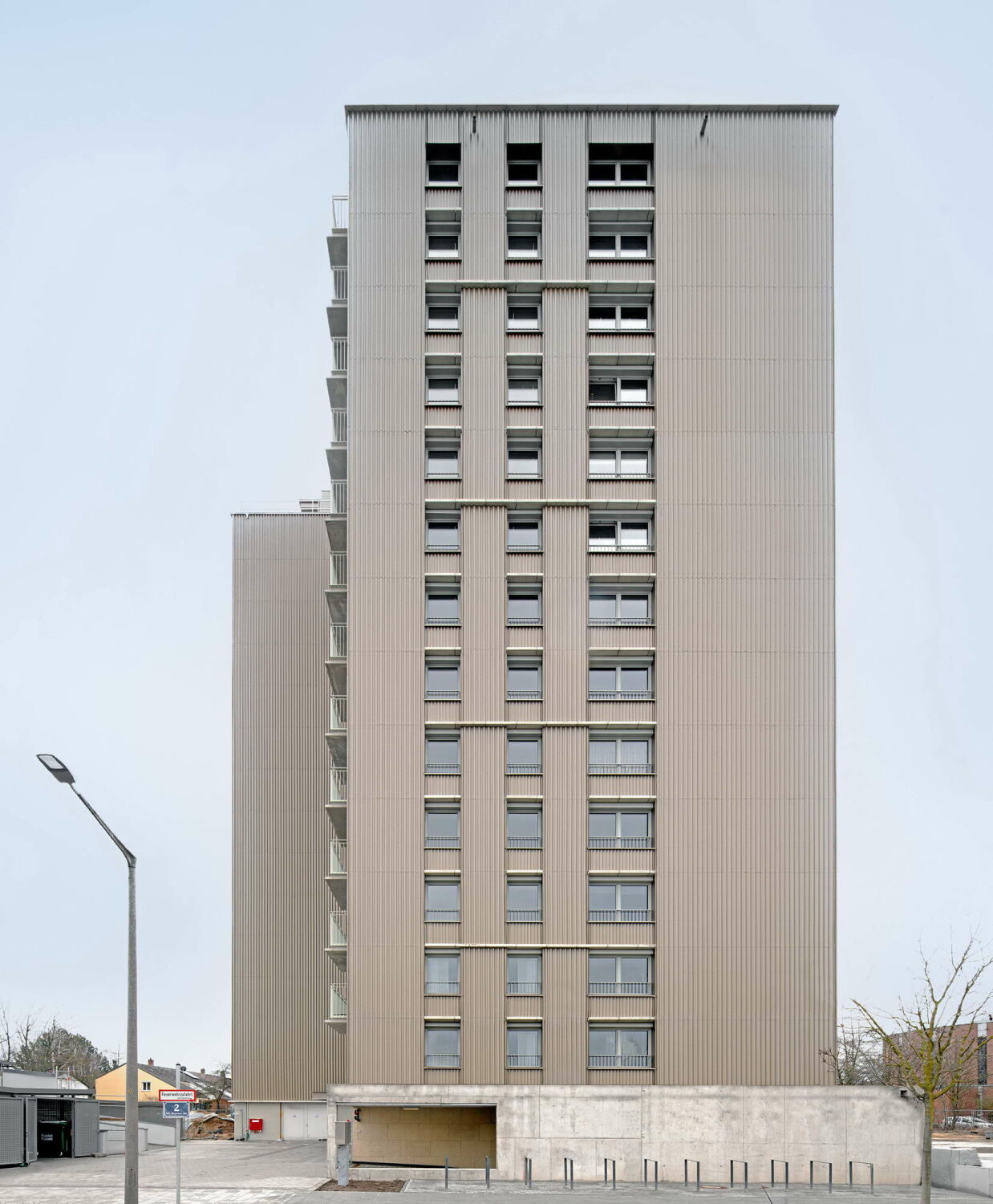 Sanierung und Erweiterung Wohnhochhaus in Regensburg Gebäudetechnik