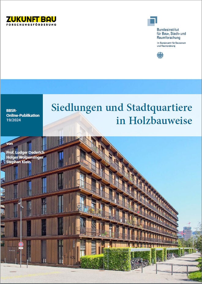 Siedlungen und Stadtquartiere in Holzbauweise 