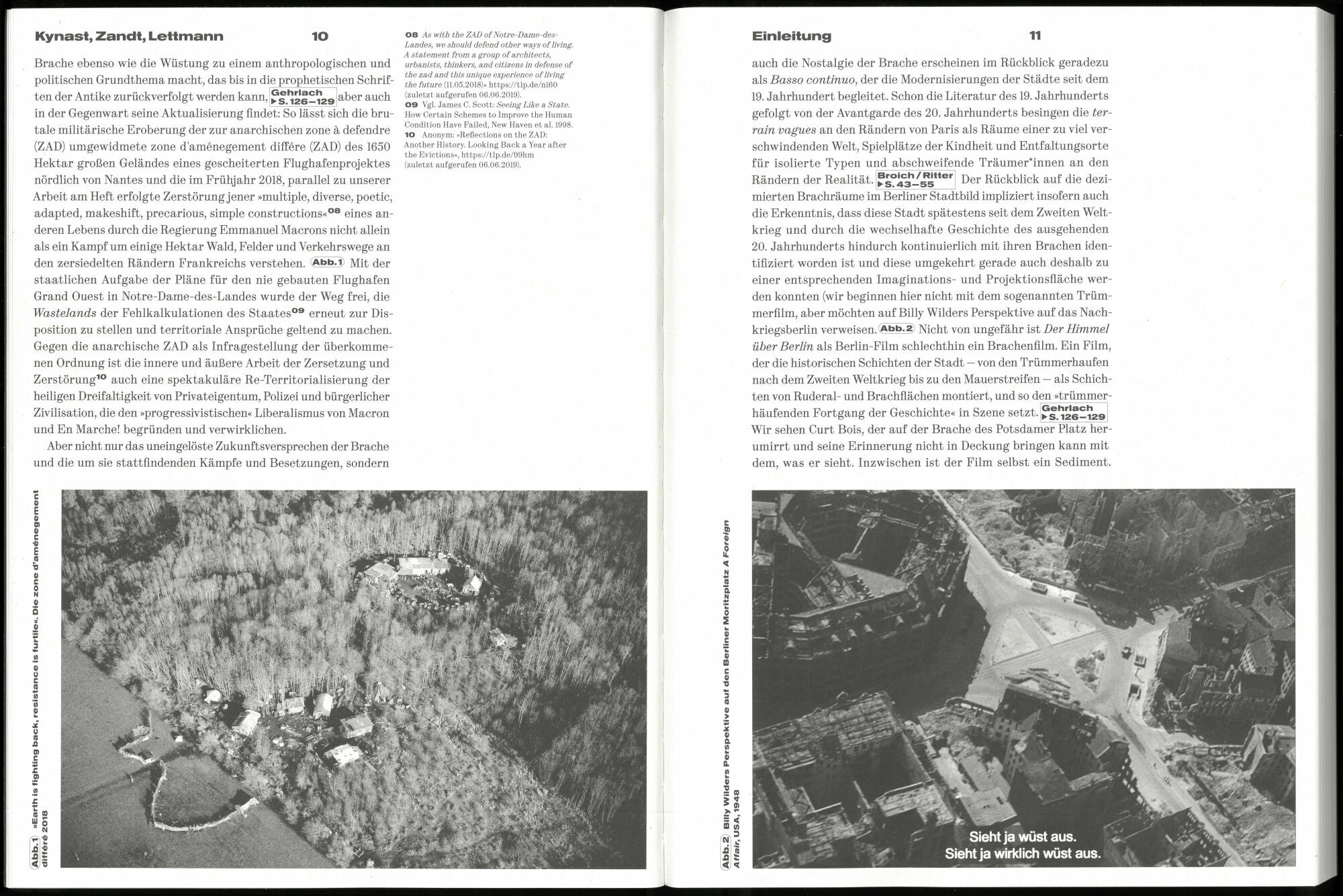Ilinx Nr. 5: Brachen