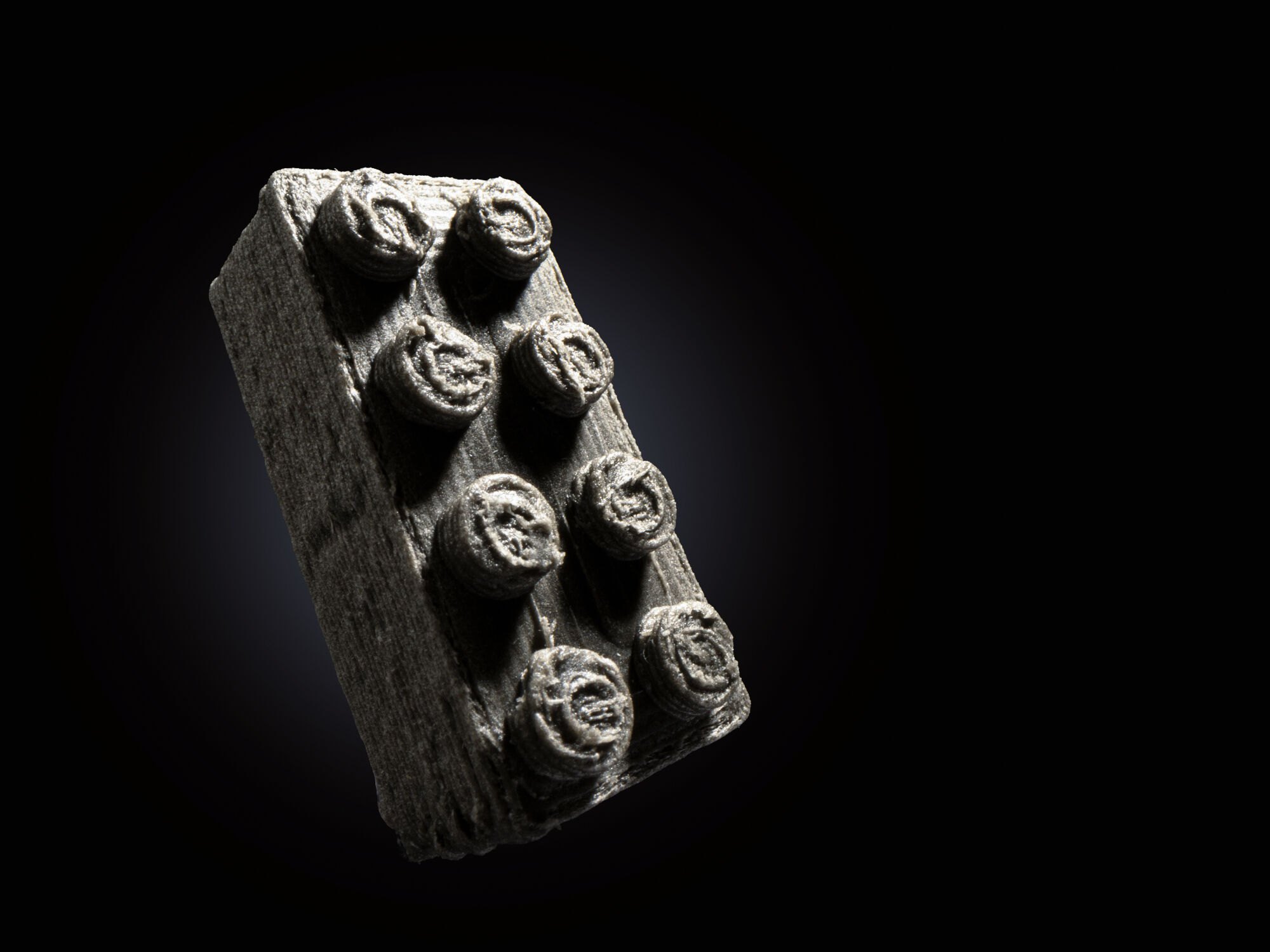 Die ESA hat in Kooperation mit Lego einen Legostein aus Meteroritenstaub 3D-gedruckt. 
