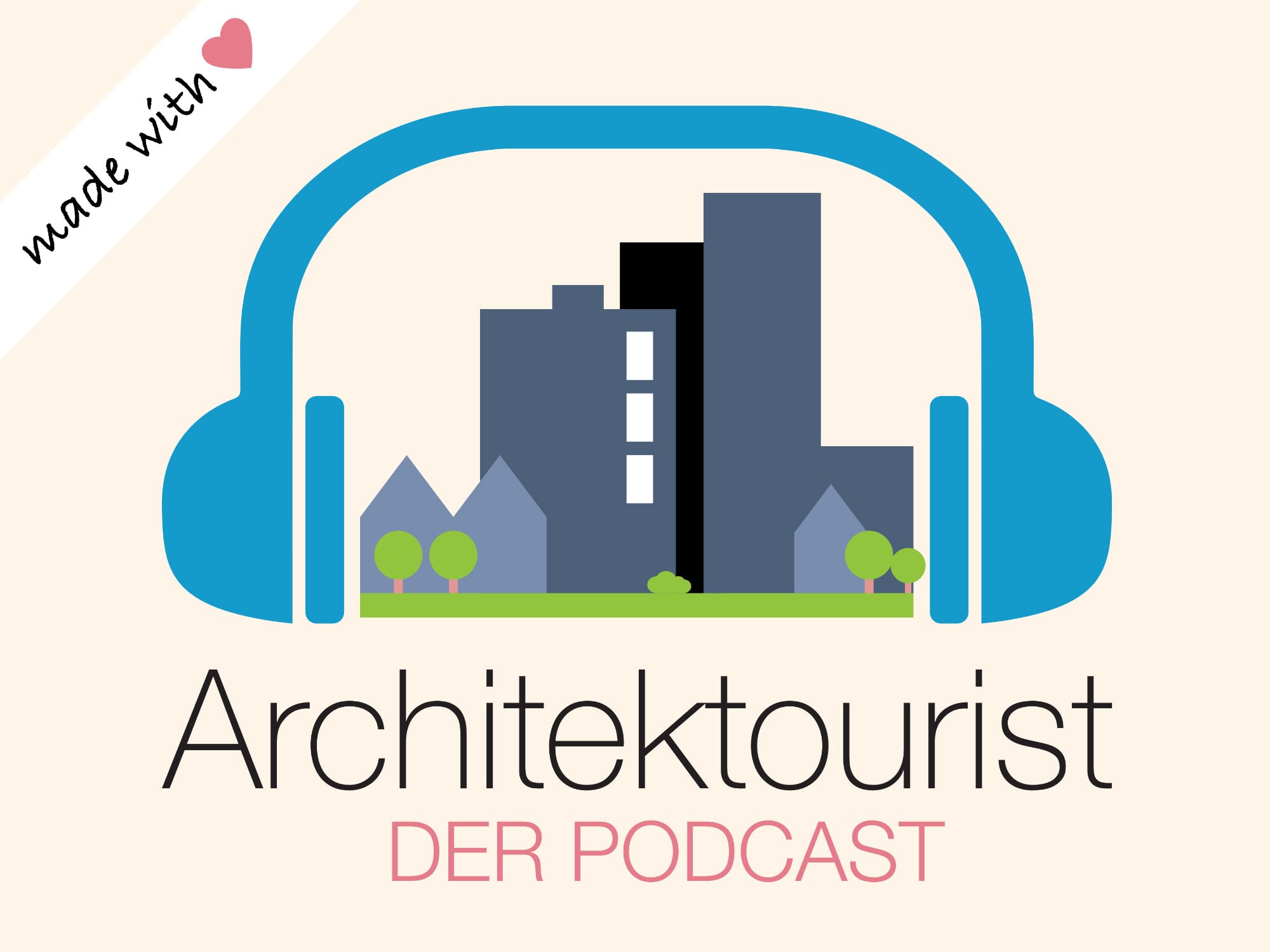 Architektourist erscheint zweiwöchentlich auf allen bekannten Podcast-Plattformen.