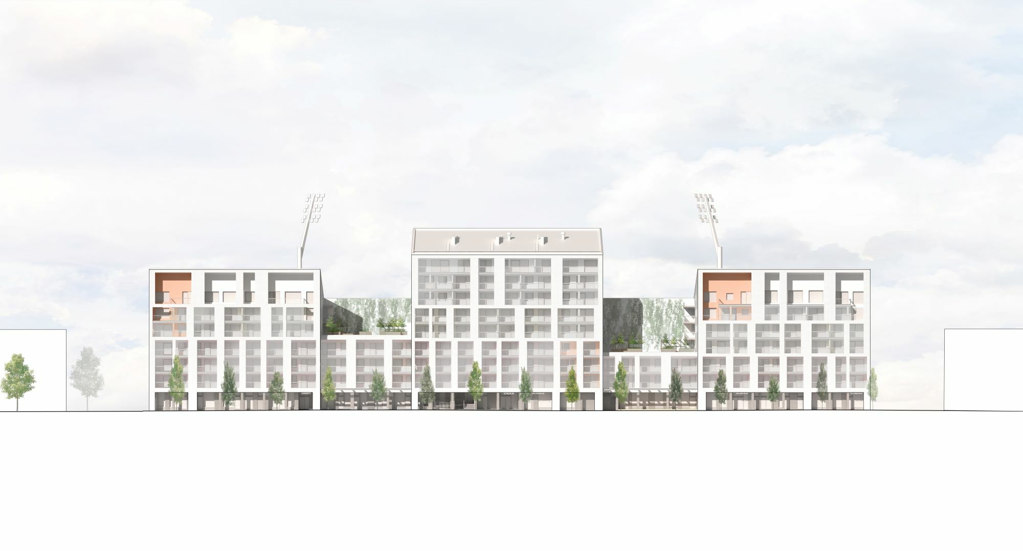 Tammela Stadium in Tampere Integrales Planen Kultur/Bildung