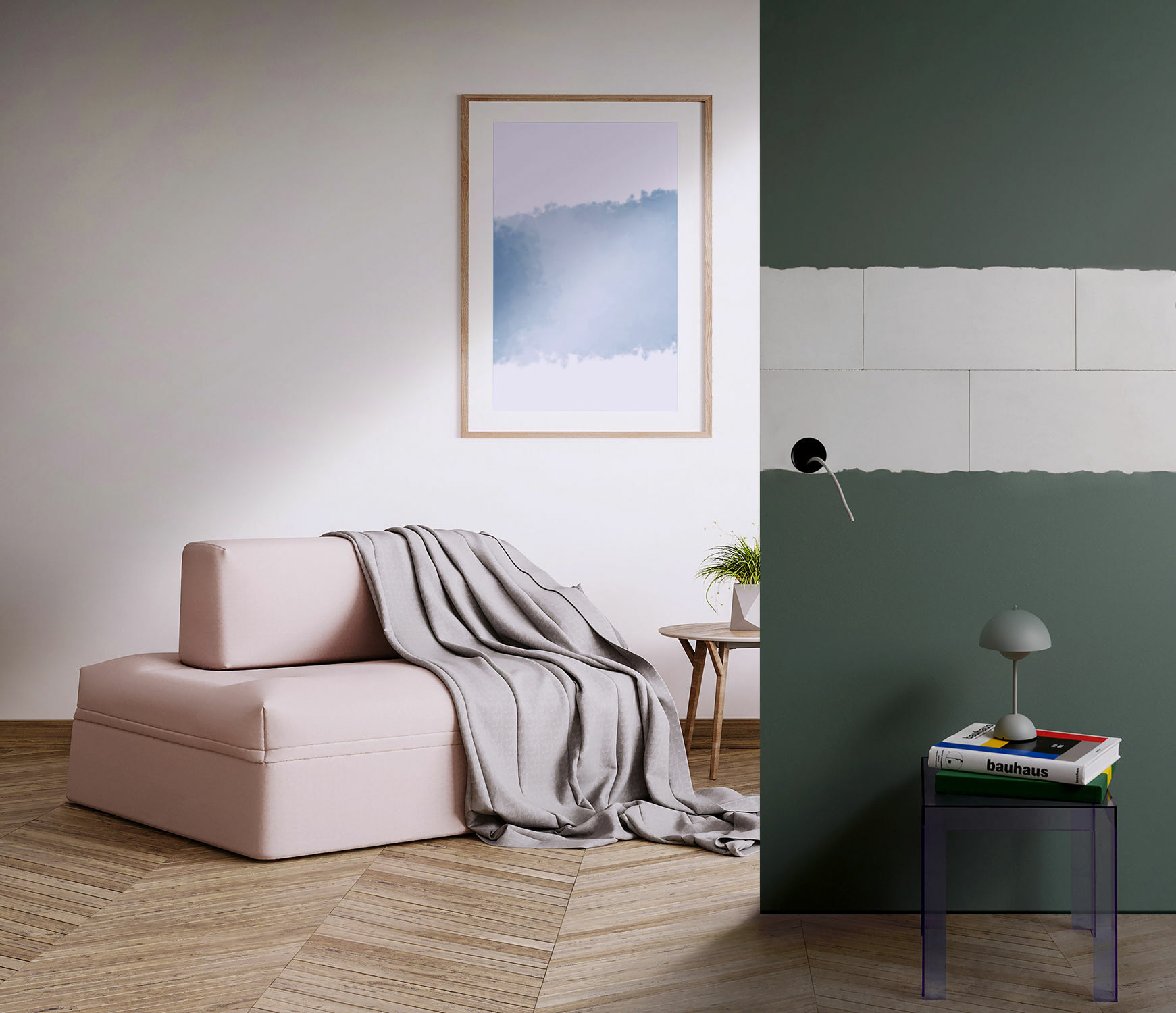 Mit lotrechten Installationskanälen soll zukünftig auf Fräsen und Schlitzen verzichtet werden ...