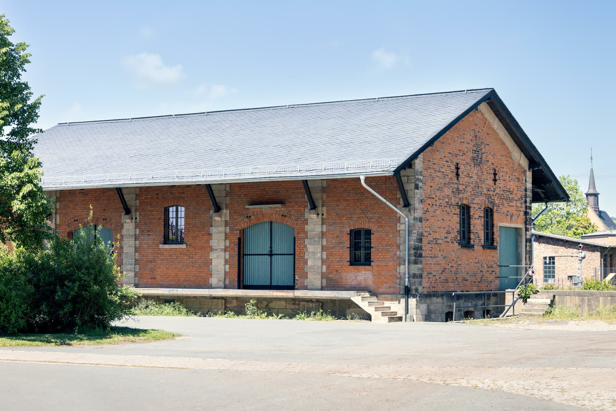 Bahnhof Neuenmarkt: Güterhalle