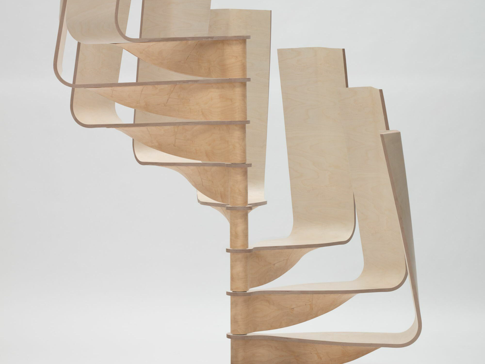 Für ihre Diplomarbeit hat die Industriedesignerin Alice Klarwein eine Spindeltreppe entworfen.
