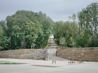 Park auf dem Hügel des Warschauer Aufstands
