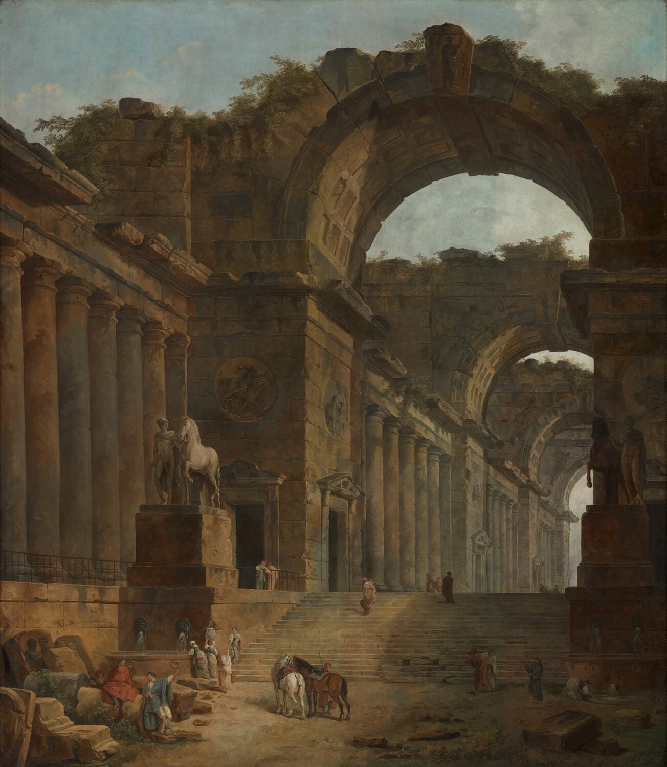 Die Beschäftigung mit Lost Places ist vergleichbar mit der Ruinenromantik und Antikensehnsucht des 18. und 19. Jahrhunderts.