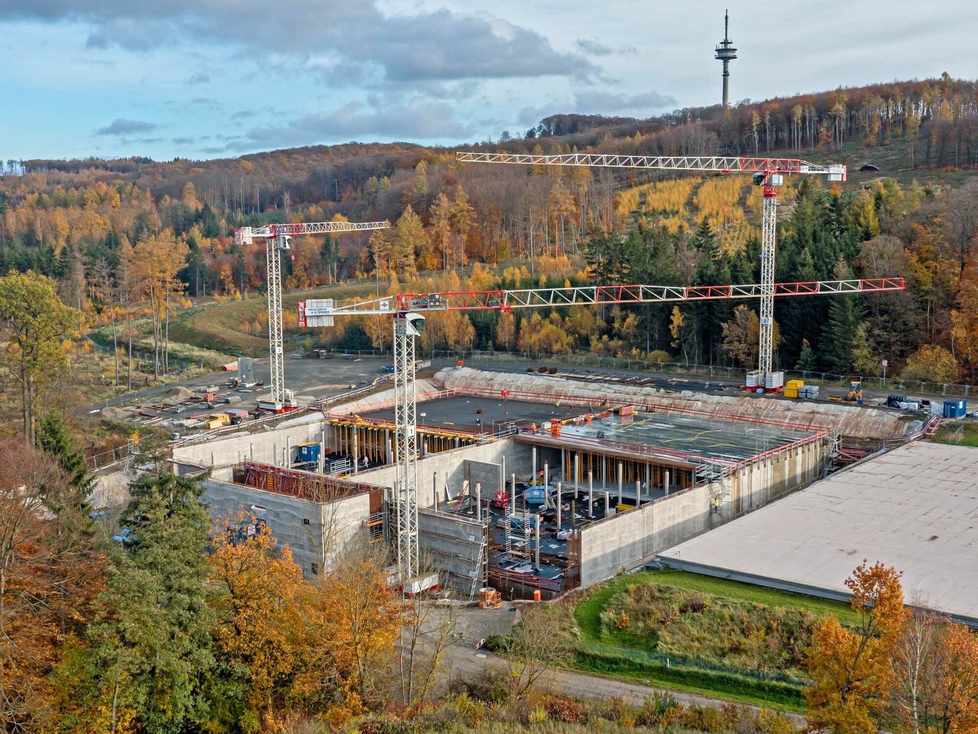 Der neue Hochbehälter Petze IV bei Hildesheim ging Ende 2024 in Betrieb.