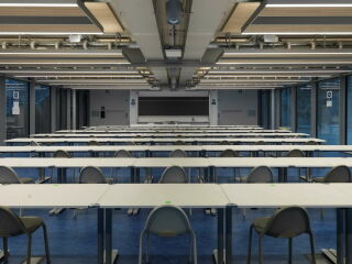 Ziel des Sanierungsprojektes war die Realisierung neuer Gebäude, die durch neu geschaffene Grünflächen mit den historischen Campus-Gebäuden verbunden werden.