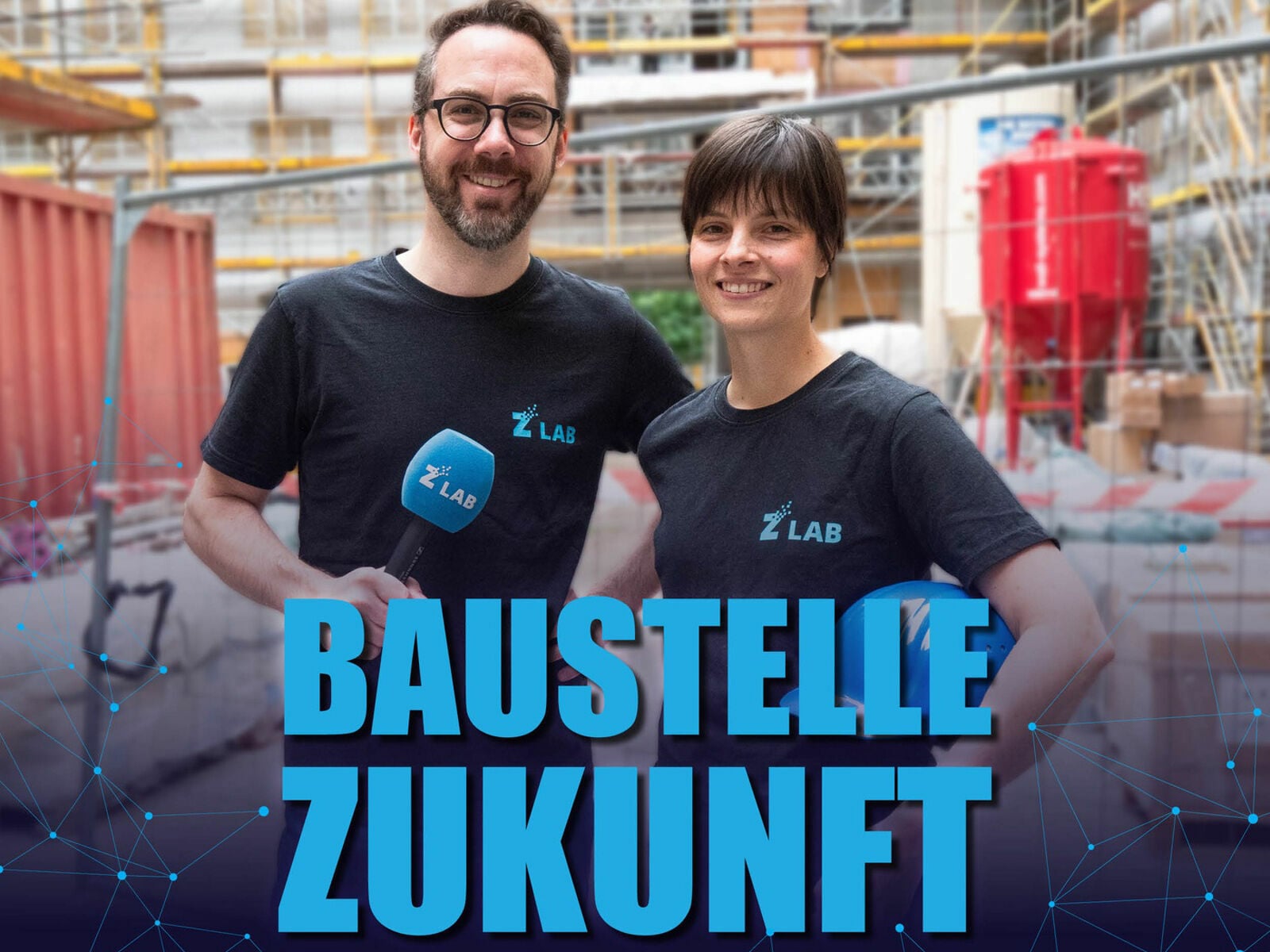 Der Podcast Baustelle Zukunft wird von Sandra May und Wulf Bickenbach moderiert. 