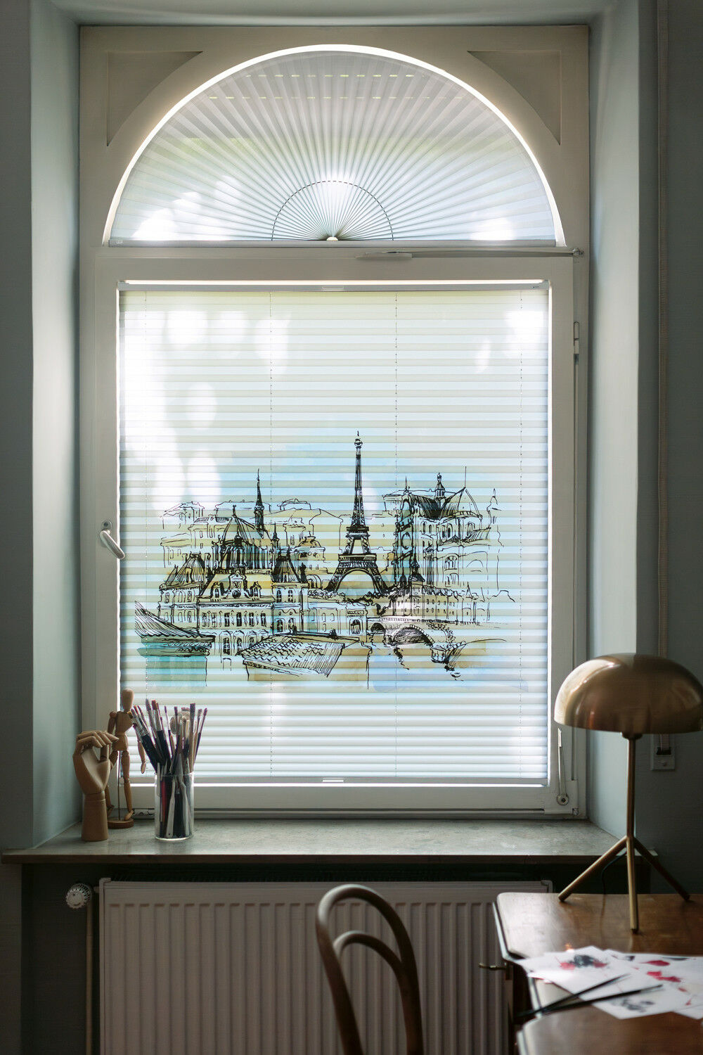 Paris ist eines der franzöischen Motive der Kollektion.