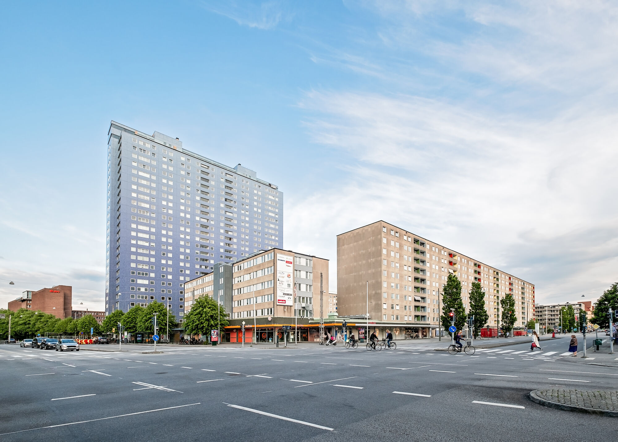 Im Rahmen der Sanierung des gesamten Kronprinsen-Quartiers wurde das 81 Meter hohe Bauwerk als erstes Projekt fit für die Zukunft gemacht.