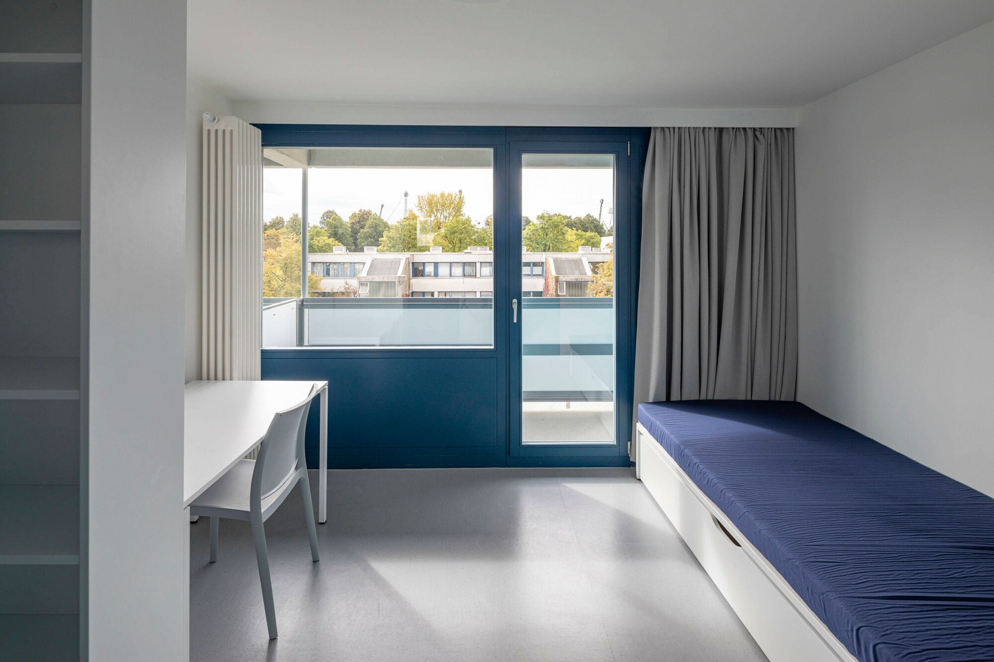 Viele der früheren Doppelapartments sind heute geteilt.
