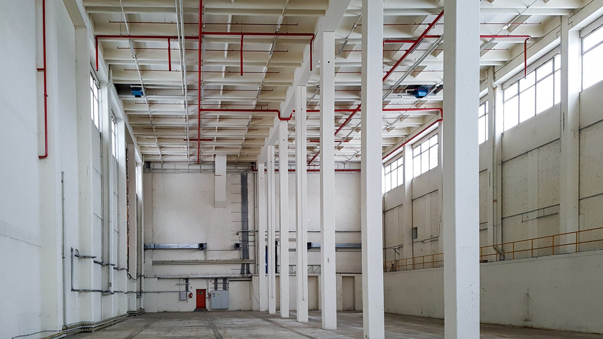 Bis 2002 wurde Halle 4 als Hochregallager genutzt.