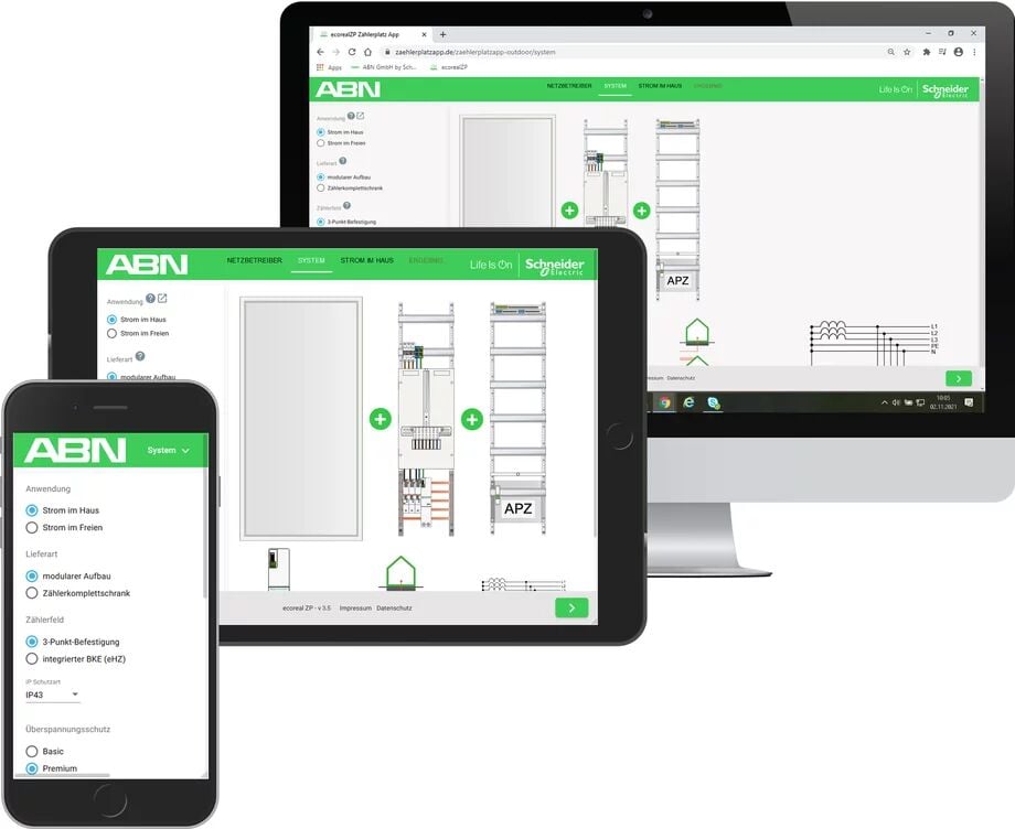 Zur Verfügung steht eine App sowie eine Onlineversion des Planungstools. 