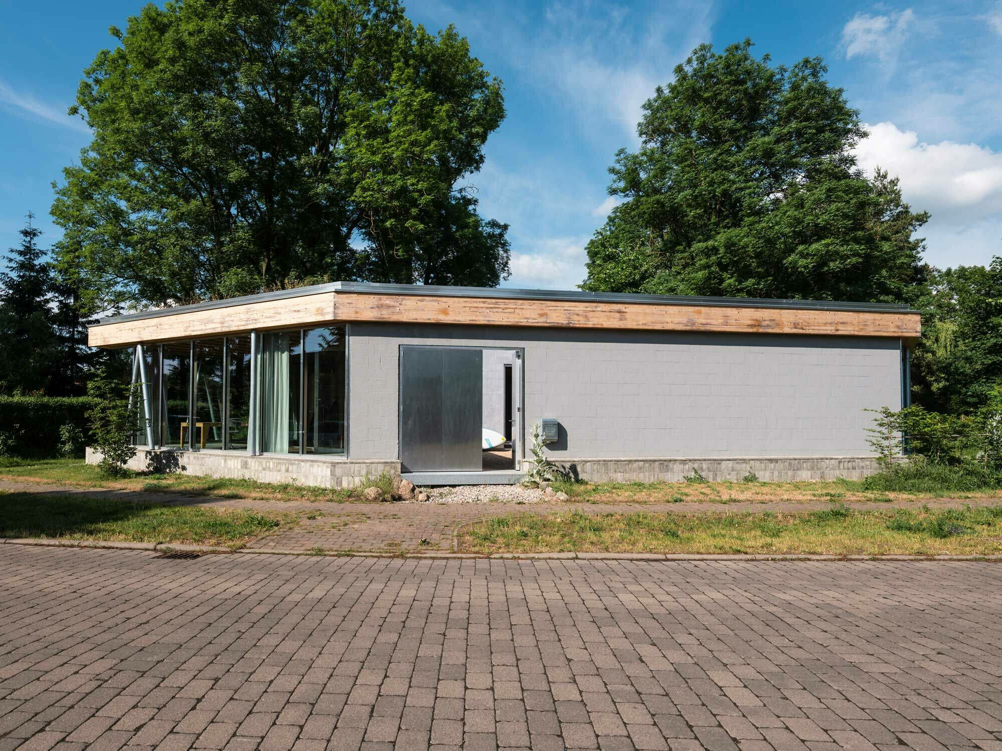 In einer späteren Phase soll das Dach begrünt und zu einer Terrasse ausgebaut werden.