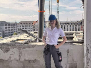 Daria Stützer untersucht, wie mineralische Abbruchmaterialien weiterverwendet werden können und welche Umweltauswirkungen dies mit sich bringt