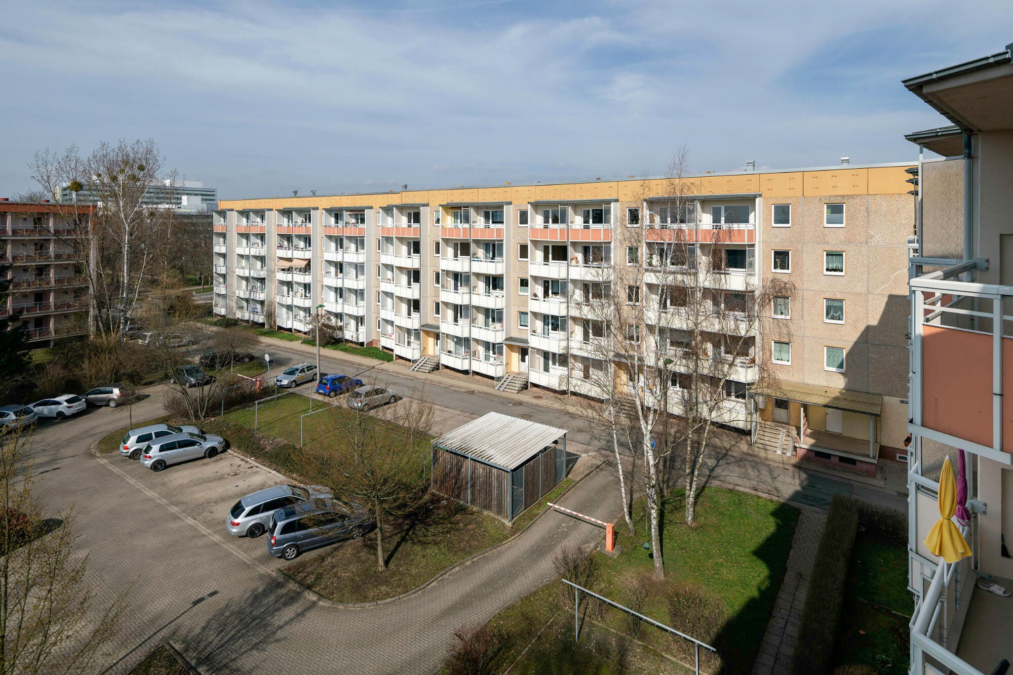 So sah das WBS-70-Bestandsgebäude vor der Sanierung aus. 