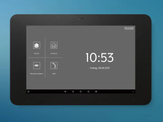 Das Smart Control 8 ist ein zentrales Bediengerät für umfangreiche KNX-Systeme.