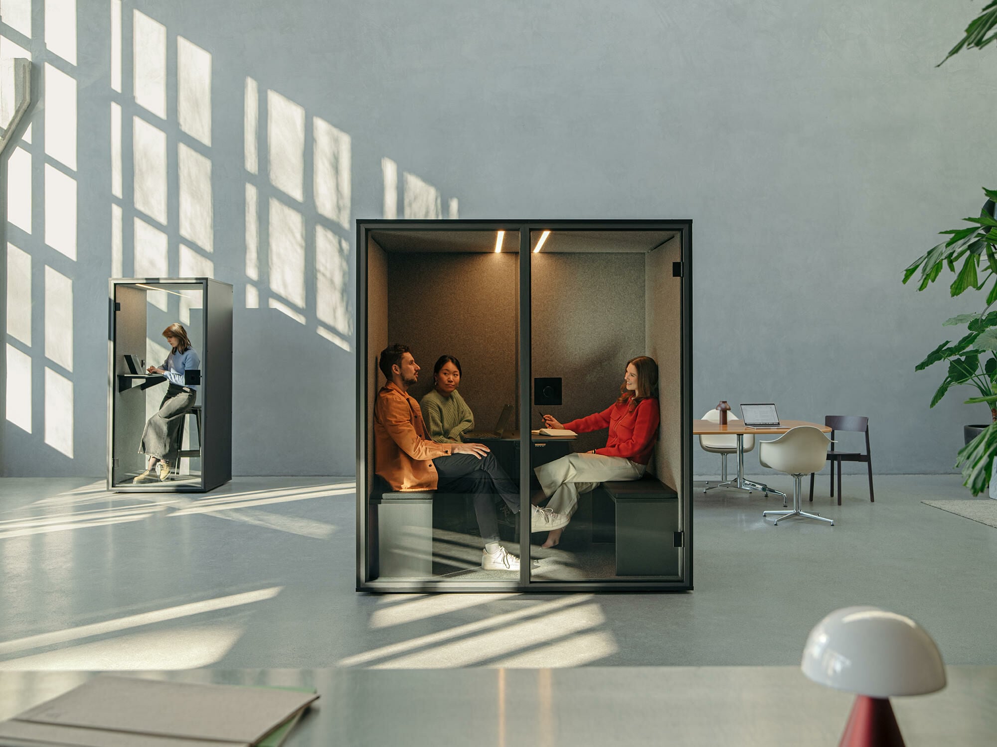Das Modell Focus eignet sich ideal für längere Telefonate oder konzentriertes Arbeiten. 