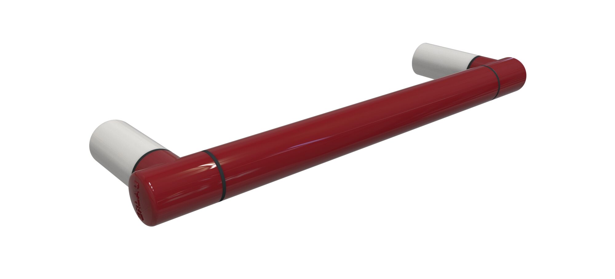 Die Griffe bestehen aus pulverbeschichtetem, korrosionsbeständigem Aluminium. Im Bild: Haltegriff HG-R-600 ColorLine