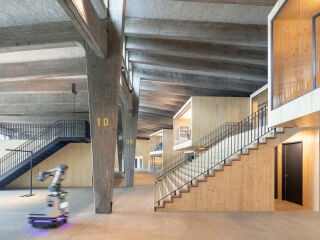 Das 2024 fertiggestellte CIC – Coppenrath Innovation Centre in Osnabrück, geplant von Kresings Architekten