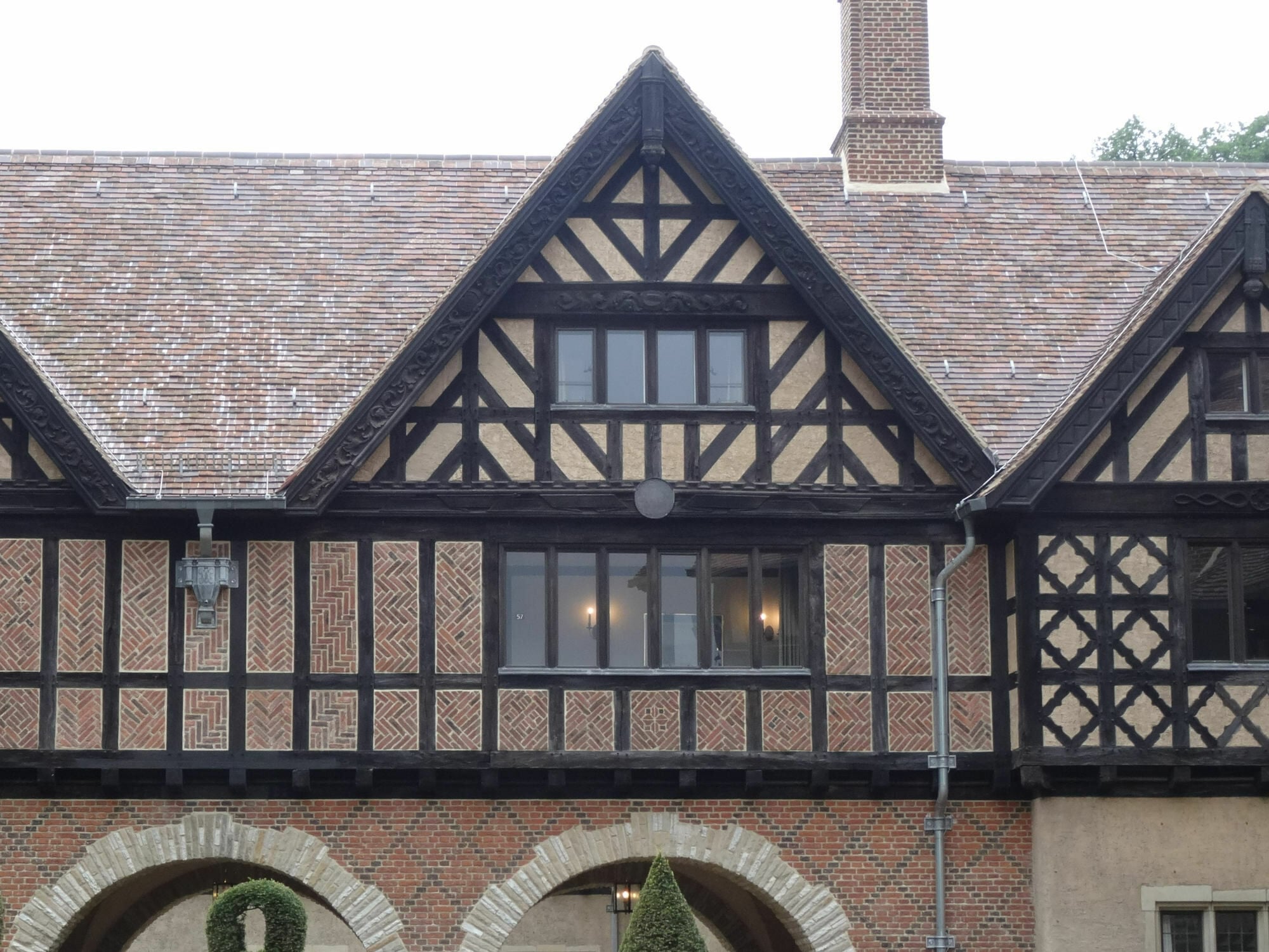 Zwerchhaus am Schloss Cecilienhof in Potsdam
